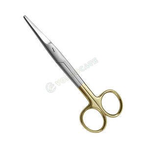 Volgo Care Intl. Ciseaux chirurgicaux Mayo modèle 03.1418 certifiés CE classe I, lames droites en acier inoxydable de 17 cm - Product Image 4