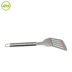 Spatule à molette fendue en acier inoxydable, barbecue, rôtissoire à fentes - Product Image 5