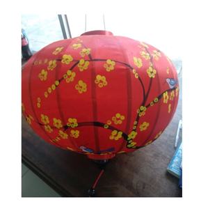 Lanterne décorative en soie Lanterne asiatique élégante faite à la main pour mariages et fêtes - Product Image 6