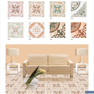 Phong cách hiện đại gạch tuyệt vời 300x300mm bóng kết thúc gạch lát sàn gốm cái nhìn cổ điển tốt nhất cho biệt thự chức năng firebrick - Product Image 1