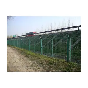Fiyat toptan örgü çit otoyol çit özelliği sürdürülebilir teknik destek video malzeme metal bitirme