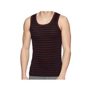 High Quality Men's Casual Exercise Quick Dry Fitness Stringer Singlet with Custom Logo Print Excellent Material Tank Top for Men - Product Image 4