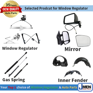 Jmen หน้าต่างควบคุมสำหรับมิตซูบิชิ L200ไทรทัน05- FR MN182366วัตต์ /O มอเตอร์ - Product Image 3