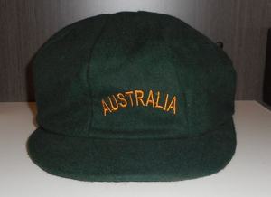 Gorra de Cricket de diseño personalizado para hombre, gorro de color verde holgado con diseño personalizado bordado, sombreros y gorras lisos de Cricket - Product Image 2