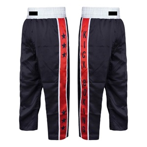 Sports Muay Thai Pant, Muay Thai Kick Boxing Pants - Kickboxing <b>Trousers</b> - Product Image 1
