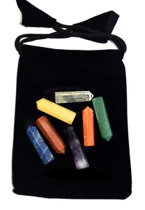 Supplier of <b>Chakra</b> Small Pencil <b>Set</b> with <b>Crystal</b> : <b>Chakra</b> Small Pencil <b>Set</b> with <b>Crystal</b> for Sale - Product Image 2