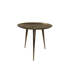 Mesa de centro con bandeja de Metal lateral para sala de estar, mueble de diseño antiguo negro, venta al por mayor - Product Image 6