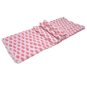 Tissu indien en coton peigné 100% imprimé bloc à la main pour la décoration intérieure Technique tissée à la main légère-pour les couvertures de sacs de chemises - Product Image 6