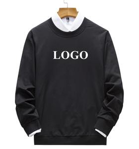 Camisetas de algodón gruesas de manga corta, tejido personalizado básico de algodón - Product Image 4