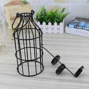 ภาชนะบรรจุเทียนเปล่าขนาดใหญ่แบบนูนภาชนะใส่เทียนเซรามิกขนาดใหญ่พิมพ์ลายของขวัญสีดำ - Product Image 3