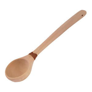 Cuillère de service en bois pour ustensiles de cuisine, ensemble de cuillères et de fourchettes en bois naturel pour taille personnalisée, vente en gros - Product Image 6
