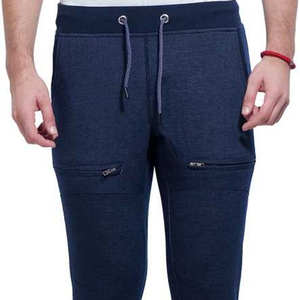 กางเกงกีฬาผ้าคอตตอนเอวสูงสำหรับผู้ชายกางเกงวิ่งจ๊อกกิ้งทรงสลิมฟิตลำลอง - Product Image 2