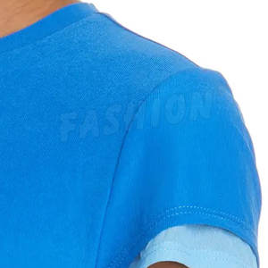 Camiseta corta transpirable de algodón de alta calidad para mujer, camiseta holgada con logo personalizado, cuello redondo, camiseta corta para mujer con calidad premium. - Product Image 5