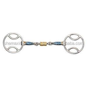 Shemax บิตเหล็ก2023แบบกำหนดเองสำหรับการขี่ม้าขี่ม้าสีฟ้า - Product Image 6