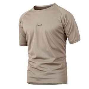 เสื้อยืดคอกลมแขนยาวผู้ชาย ผ้าโพลีเอสเตอร์ ทรงลำลอง ซักแบบไบโอวอช - Product Image 4
