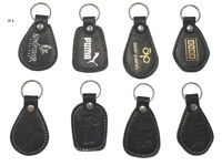 Porte-clés en cuir personnalisé, produit de fabrication, porte-clés en cuir en vrac, Logo de marque, pour maison, vélo, vente en gros