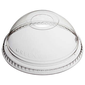 Disposable PET PLA Clear Transparent Plastic Food Grade Biodegradable Cup Lid