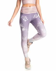 Fashion wear gym fitness for women sublimation leggings four way stretch yoga pants - Product Image 3