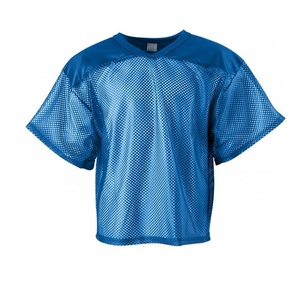 Camiseta de fútbol americano con logotipo bordado Nombre del equipo personalizado Actuación del día del juego - Product Image 4