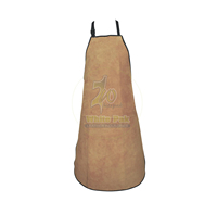 Tabliers de soudage jetables de qualité supérieure, antistatiques, anti-chaleur, en cuir fendu, couleur personnalisée, modèle Pak 405 LWL