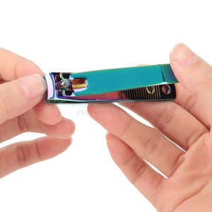 Herramienta profesional para el cuidado de las uñas, cortaúñas de acero inoxidable, multicolor, Color titanio, para uso Personal, 2019 - Product Image 6