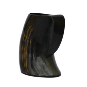 Produit de créateur, tasse en corne de buffle, réservoir pour boire, tasse en corne avec un Design de finition naturelle - Product Image 5