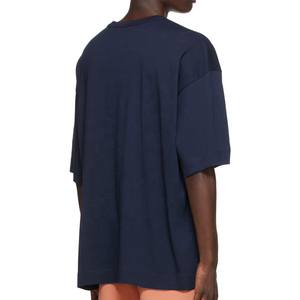 เสื้อยืดผู้ชายแขนสั้นทรงโอเวอร์ไซส์ผ้าฝ้าย 100% ปักโลโก้ตามสั่ง ขายส่ง มีสีพื้นให้เลือก - Product Image 6