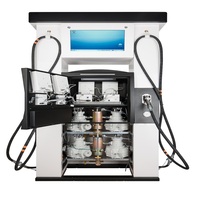 Dispensador de GLP 2A Punto Star Max de Cuatro Boquillas, Carcasa Galvanizada, Televisor LED de 22'', Certificación ATEX CE MID, Modelo 103 YLSM 42PR