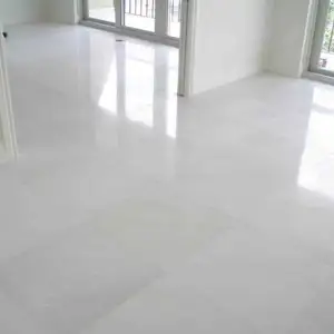 Sunny White Marble Floor Polished