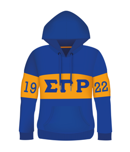 เสื้อฮู้ด Sigma Gamma Rho แบบทางการฤดูใบไม้ร่วงระบายอากาศมีปกเสื้อฮู้ด - Product Image 2