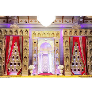 ฉากหลังงานแต่งงานสุดหรู ไฟเบอร์แคนเดิลวอลล์ สุดฮิตจากสหราชอาณาจักร - Product Image 1