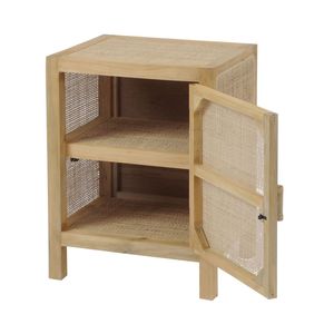 Armoire en bois et rotin de haute qualité, meuble de salon, vente en gros, collection - Product Image 4