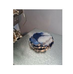 Posavasos de piedra de resina de alta calidad y posavasos de regalo de boda real y hogar y forma y precio personalizados con venta - Product Image 3