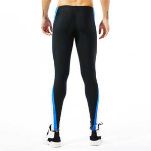 Customized Men's Seamless High Waist Gym <b>Shorts</b> Knitted <b>Shapewear</b> Leggings with Muscle Protection Hip Lift Workout Fitness Gear - Product Image 3