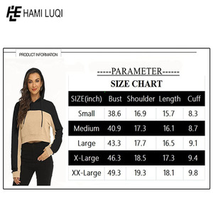 2025 femmes pull Streetwear à capuche imperméable Gym haut court sweats à capuche pull Offre Spéciale - Product Image 6