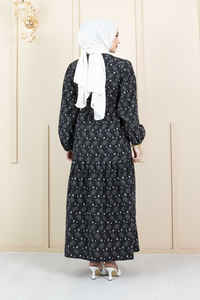 Cravate manches Hijab Abaya vêtements islamiques robes turques mode modeste Abaya tunique Hijab robe modeste nouvelle saison - Product Image 3