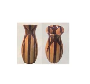 Maceta de madera natural de la mejor calidad, tamaño personalizado, precio barato con diferentes tamaños y forma redonda, 100% - Product Image 2