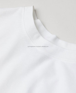 เสื้อยืดสตรีพรีเมียมผ้าฝ้ายสไตล์สตรีทแวร์ แบรนด์ส่วนตัว ไซส์พลัส ผลิตจากโรงงาน พร้อมป้ายทอแบบกำหนดเอง - Product Image 6