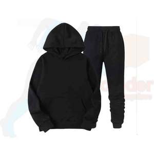 Trajes de chándal de secado rápido personalizados de otoño e invierno al por mayor trajes de hombre de lana de poliéster y algodón totalmente personalizados con alta calidad - Product Image 2