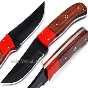 Xyj couteau à éplucher fait à la main avec lame en acier inoxydable, inoxydable avec revêtement noir (Smk144) - Product Image 2