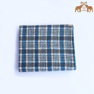 Cotton Wholesale High Quality Fabric <b>Check</b> Cotton Shirt Fabric Textile Printed Hand Block Print Fabric - Product Image 5