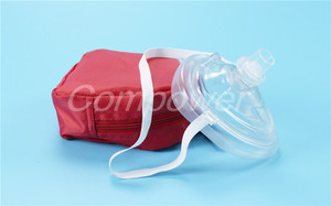 Compower Bộ Dụng Cụ Sơ Cứu Được Chứng Nhận CE ISO13485 Mặt Nạ <span class=keywords><strong>Cpr</strong></span> Thở Cứu Hộ - Product Image 6