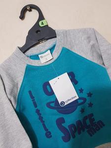 Étiquettes originales de marque pour garçons, pull-over à manches longues, col ras du cou, tricot en coton, décontracté, collection hiver - Product Image 6