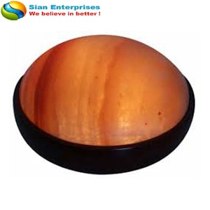 Détox des pieds au sel de l'Himalaya rond et autres formes avec base en bois disponible ici-Sian Enterprises - Product Image 4