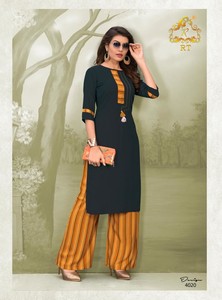 Kurtis Dames Coton Reyon Femmes Anarkali Dernier Design De Mode Prêt À Porter Bas Prix Avec Dupatta Jackate Robe Indienne En Gros Ethnique - Product Image 3