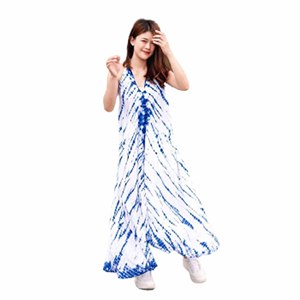 2022 Summer <b>Jumpsuits</b> Pants <b>Wide</b> <b>Leg</b> Color Tie Dye Print V-neck Spaghetti Strap Overalls One Piece <b>Jumpsuit</b> Dress for Women - Product Image 1