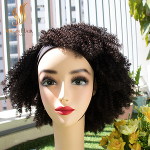 Perruque 100% cheveux humains crépus lisses et bouclés pour femmes, prix de gros - Product Image 2