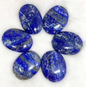 Wholesale Natural Lapis Lazuli Palm Stone Polished <b>Healing</b> Crystal For Love Meditation Chakra Balancing And Energy Therapy - Product Image 1