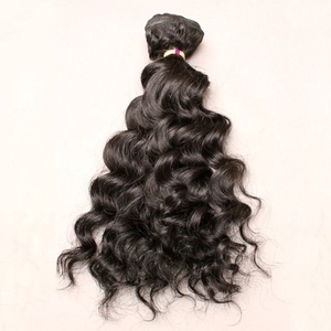 อินเดียเหนือวัดนามสกุลผม Remy หยักธรรมชาติ - Product Image 1