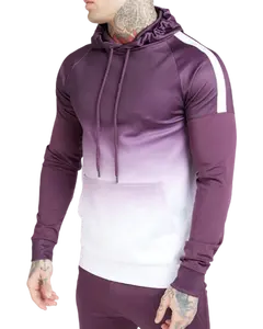 Sudadera con capucha deportiva con cremallera completa para hombre, sudadera de lana de tamaño XS con parte superior de entrenamiento estampada y bolsillos para entrenamientos de invierno - Product Image 1